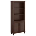 thumbnail image 1 of kathy ireland Office Volcano Dusk 3 Shelf Bookcase with Doors, 1 of 7