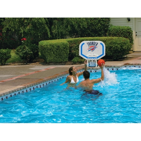 Poolmaster Oklahoma City Thunder NBA Pro Rebounder-Style Poolside Basketball Game