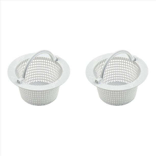 2X Cesta para Desnatador de Pared con Asa, Cesta para Filtro de Piscina, Cesta para Desnatador para Limpiador de Piscinas con Asa, Red para Desnatador para Piscina