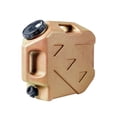 thumbnail image 2 of Contenedor de agua con grifo, barril de 15 l, gran capacidad, para transportar agua potable. Caqui, 2 of 8