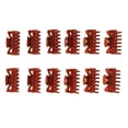 thumbnail image 2 of 12 Unidas Garra de Pelo Clip Pinza de Mariposa de Cabello Accesorios de café Colcomx garras de pelo de acrílico mujeres, 2 of 8
