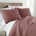 thumbnail image 7 of Southshore Fine Linens Oversized Quilt Bedding Set lightweight, soft coverlet bedspread 2-Piece with One matching sham , Rose, Twin / Twin XL, 7 of 7