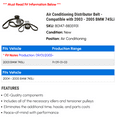 thumbnail image 2 of Air Conditioning Distributor Belt - Compatible with 2003 - 2005 BMW 745Li 2004, 2 of 2