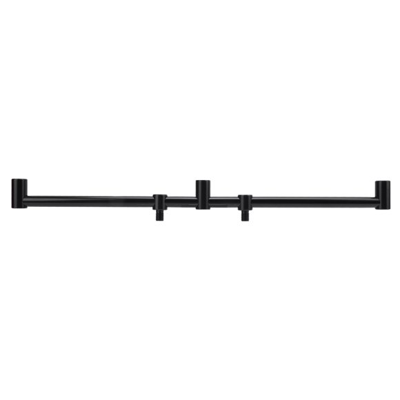 Herwey Barre Lumineuse en Alliage d'Aluminium, Barre Lumineuse en Alliage d'Aluminium de 40 cm à 3 Têtes pour Cannes à Pêche, Support de Barre Croisée, Accessoires de Pêche, Barre Lumineuse pour Canne à Pêche