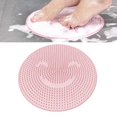 thumbnail image 3 of Lazy Silicone Back Massage Cushion Bathroom Wash Foot(2pcs,pink), 3 of 5
