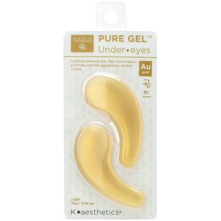 Earth Therapeutics Pure Gel Under Eyes- GOLD- 1 pair.