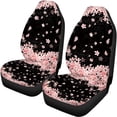 thumbnail image 5 of Pzuqiu Cherry Blossom Car Seat Covers Full Set Interior Decor, Suitable for Sedan Seats Car Seats SUV Seats, Front and Rear Seat Cover Set for Truck Cars, 5 of 10