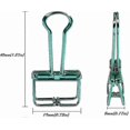 thumbnail image 2 of Creative Hollow Foldback S Green Long Tail , 15 Pieces, 2 of 3