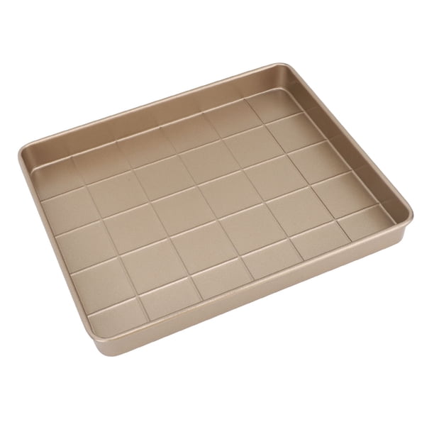 Partitura De Acero, Sábanas De Galletas No Bandeja De Horno De Acero De Acero No Pegajoso Para Cupcakes Multifuncionales, Hojaldre