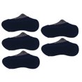 thumbnail image 4 of KONTONTY 5 Pairs Men Cotton Low Cut No Show Socks Breathable Anti-slip Invisible Socks (Navy), 4 of 8