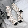 thumbnail image 5 of Logiee Horse Print Adult Socks for Men & Women,Calf Socks, Ankle Socks,Boots Socks,Breathable Casual Sock,Unisex Crew Socks, 5 of 6