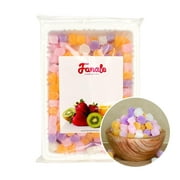 Fanale Mini Mochi Sweet Rice Cake - Rainbow Mixed Color Snack for Frozen Yogurt Toppings/Ice Cream Toppings/Shaved Ice Toppings 300g | 10.6oz | 0.7lb MOC006