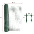 thumbnail image 3 of Garden Fence Animal Barrier Plastic Snow Fencing [Heavy Duty] xm Netting Temporary Pool Fence Construction Fencing Reusable Fence for Yard Vegetable Poultry Rabbit Chicken Dog-, 3 of 7