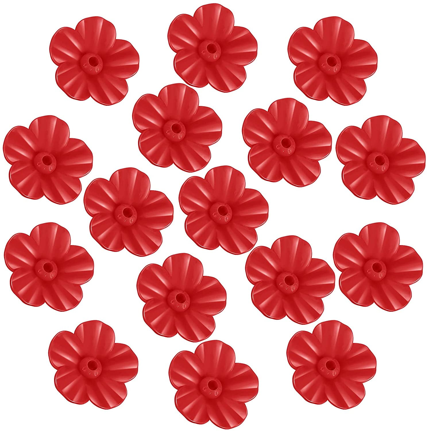 24 Pieces Hummingbird Feeders Hummingbird Replacement Flowers Bird