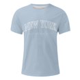 thumbnail image 4 of Camiseta de manga corta con cuello redondo y estampado de arbolitos para hombre, ideal para la playa en verano - Poliéster, informal/viajes/uso diario - Ligera, cómoda y transpirable, 4 of 4