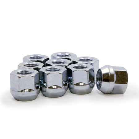 For Expedition F150 Navigator Lug Nuts Open End Bulge Acorn 12x1.-pcs