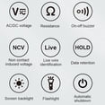 thumbnail image 4 of Amdohai 4000 Counts Digital Pen Multimeter Professional Voltage Resistance Capacitance NCV Measurement Test Meter Multitester Live Wire Recognition Data Retention Tester, 4 of 8
