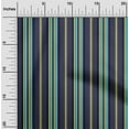 thumbnail image 1 of oneOone Cotton Poplin Fabric Multicolor Stripe Printed Craft Fabric BTY 42 Inch Wide, 1 of 4