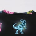 thumbnail image 4 of ATAIKU 3-8Y Toddler and Little Boy Pajamas Set Kids Long Sleeve Tee and Pants Dinosaur Sleepwear Boys 2-Piece Jammies, 4 of 9