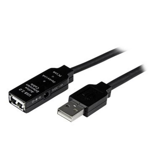 StarTech.com 35m M/F USB 2.0 Active Extension Cable (USB2AAEXT35M)