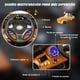 thumbnail image 5 of Costway Jeep Eléctrico para Niños Coche Montable de Batería 12 V con Mando 2,4 GHz Luces Led Reproductor de MP3 Negro, 5 of 9