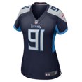 thumbnail image 2 of Women's Nike Shakel Brown Navy Tennessee Titans Alternate Game Jersey, 2 of 7