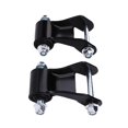 thumbnail image 1 of 722-029, 2PCS Coated Finish Steel Rearward Leaf Spring Shackle  for Repairing, 1 of 7