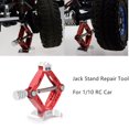 thumbnail image 1 of Car Aluminum Stand 6 RC Jack Adjustable Scale Height Tool Ton For 1/10 Education, 1 of 5