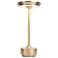 thumbnail image 2 of Sladdlös Bordslampa, Dimbar, Metall, USB-uppladdningsbar, Skrivbordslampa - 1 st - WELLNGS, 2 of 3