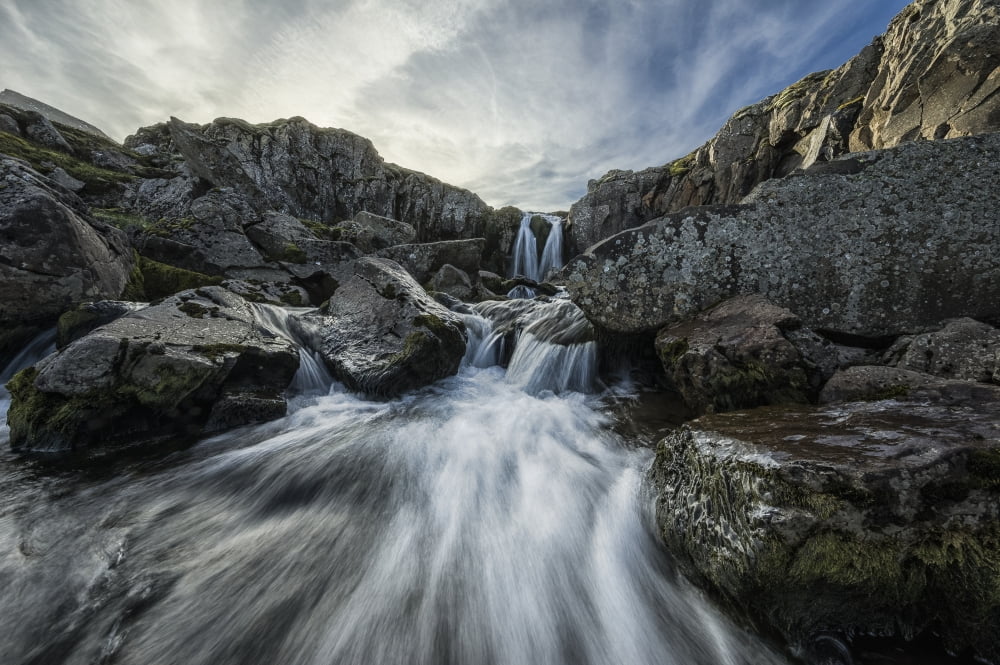 Stream Flows Over A