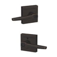 thumbnail image 2 of Schlage F51AELR716ULD Eller Single Cylinder Keyed Entry Door Lever Set - Bronze, 2 of 6