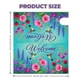 thumbnail image 5 of Mailbox Covers Magnetic Standard Size Spring Summer Welcome Colorful Floral Hummingbird Mailbox Cover for Home Garden Outdoor Yard Decor 21x18 Inch, 5 of 6