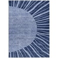 thumbnail image 2 of Addison Rugs Chantille Indoor/Outdoor Transitional Abstract Navy Washable Rectangle Rug, 3' x 5', 2 of 6