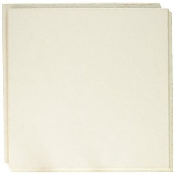 Usg Interiors 4290 Ceiling Tile, White, 12 x 12-In.