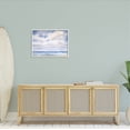 thumbnail image 2 of Stupell Industries Tranquil Beach Waves Ocean Scenery Painting White Framed Art Print Wall Art, Design by Catherine Andersen, 2 of 7