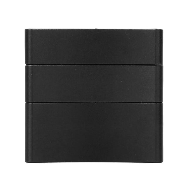 Universal Aluminium Snooker Pool Billiard Cue Tip Tips Table Chalk Holder black