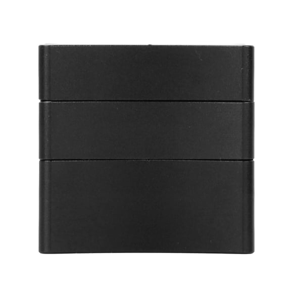 Universal Aluminium Snooker Pool Billiard Cue Tip Tips Table Chalk Holder black