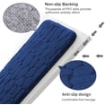 thumbnail image 4 of Alfombra viscoelástica de baño YIHOUSE, adoquín, azul oscuro, 43 x 61 cm, 4 of 6