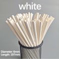 thumbnail image 2 of TUOBARR Disposable Paper Straw Beverage Party Dessert Cake Decoration(50pc), 2 of 2