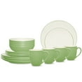 thumbnail image 2 of Noritake Colorwave Apple 16-Piece Coupe Dinnerware Set, Service for 4, 2 of 7