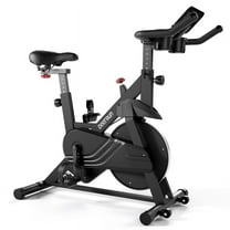 S500 Indoor Smart Stationary Cycling Bike with PitPat App, 1-32 Magnetic Resistance-Black