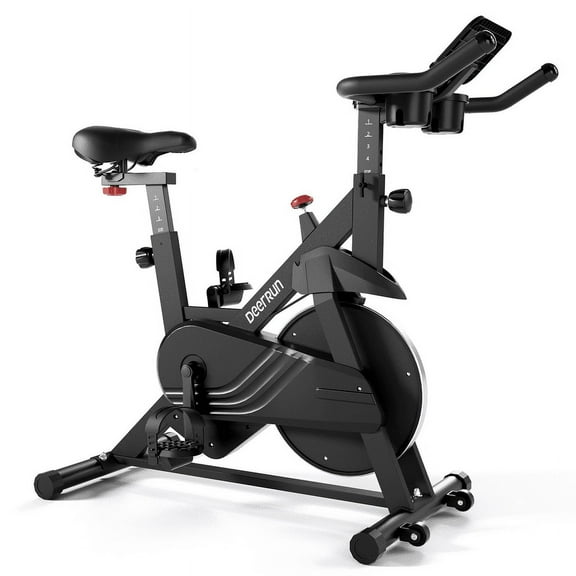 S500 Indoor Smart Stationary Cycling Bike with PitPat App, 1-32 Magnetic Resistance-Black