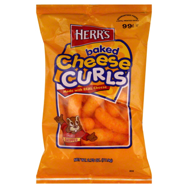 Herr Foods Herrs Cheese Curls, 1 oz