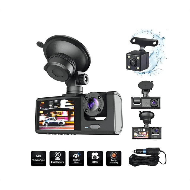 Dashcam Cámara Parra Automovil Pimnouk 3 Hd 1080p Wifi 170° Accesorios