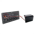 thumbnail image 1 of Placa Amplificadora de Audio de 15 W + 15 W, Compatible con Radio USB, Micrófono Dual, Amplificador de Subwoofer Bluetooth para Altavoz de 12 V, 24 V y 220 V, 1 of 5