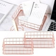 thumbnail image 4 of 2PCS Durable Home Decoration Storage Basket, Desktop Organizer, For Home L, 4 of 8