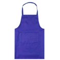 thumbnail image 1 of ENJOYW Pure Halter Sleeveless Pocket Housework Kitchen Cooking BBQ Work Apron Apron, 1 of 7