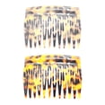 thumbnail image 1 of Shisuyan 2 Pcs Peignes à Cheveux en Acétate Rétro Peignes Latéraux Pinces à Cheveux pour Femmes Filles, 1 of 1