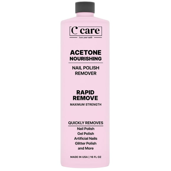 Quitaesmalte C CARE Acetona nutritiva 480 ml