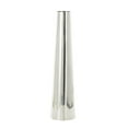 thumbnail image 6 of DecMode 36" Tall Floor Cone Silver Stainless Steel Metal Vase, 6 of 9